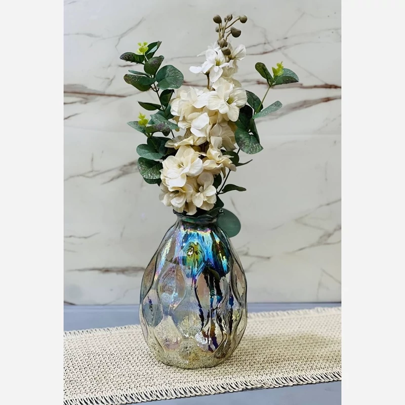گلدان شیشه ای دفرمه
