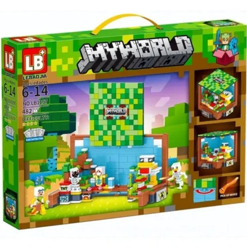 لگو ماینکرافت(482قطعه)