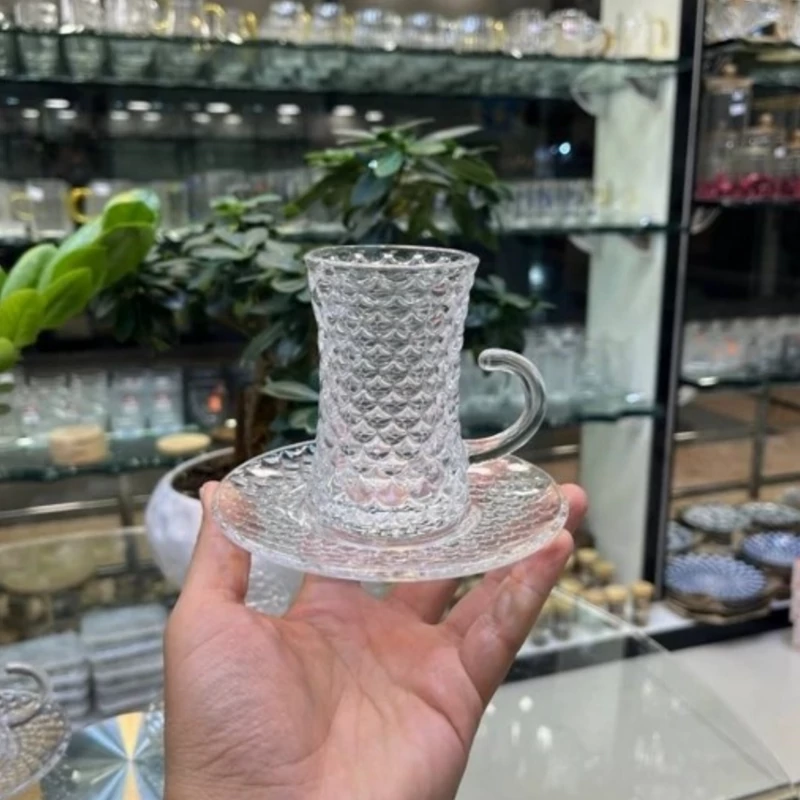 ست فنجون نعلبکی برند دلی